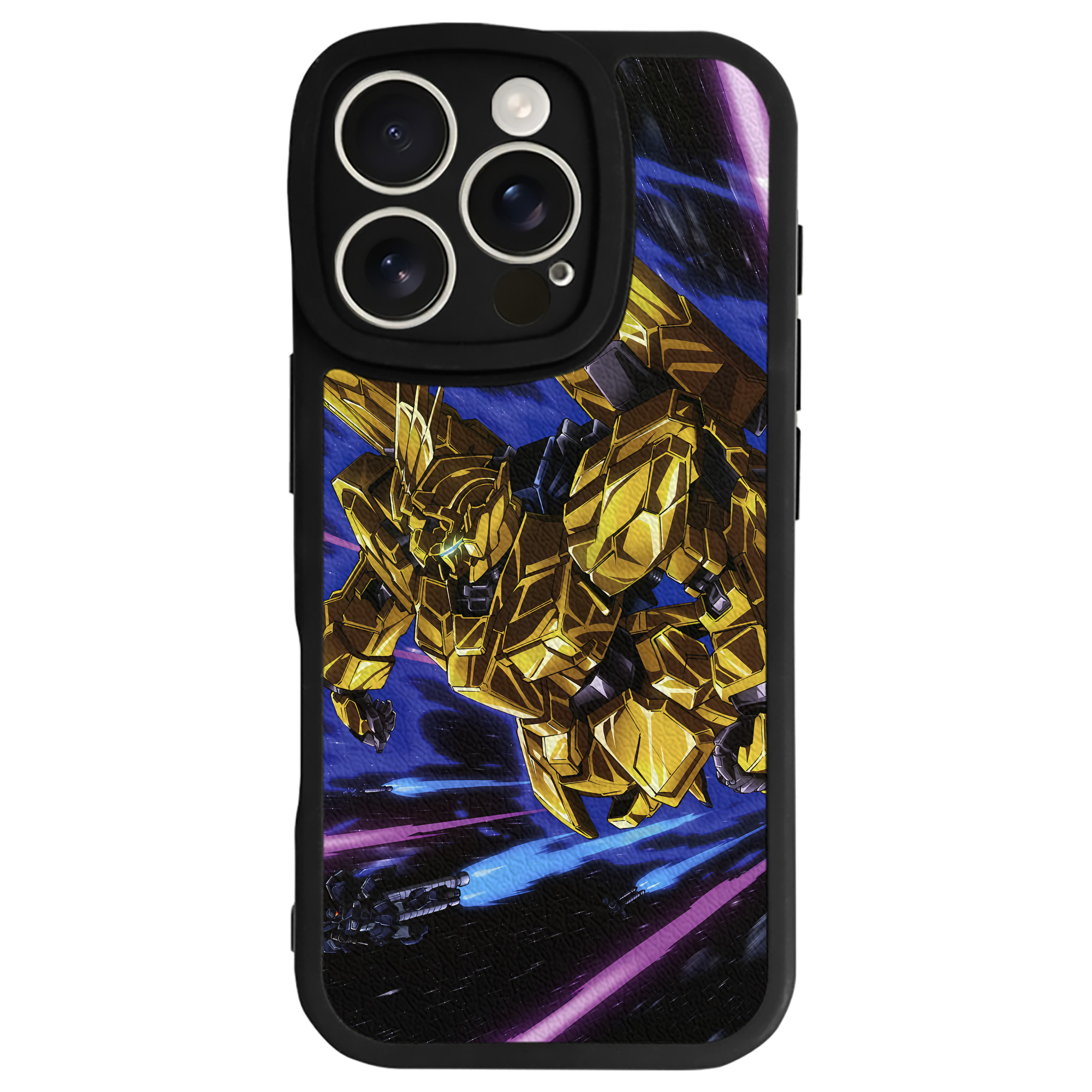 （画像用） 機動戦士ガンダム Mobile Suit Gundam 【iPhone 16シリーズ対応】シリコンスマホケース（レザー調） 材質：シリコン